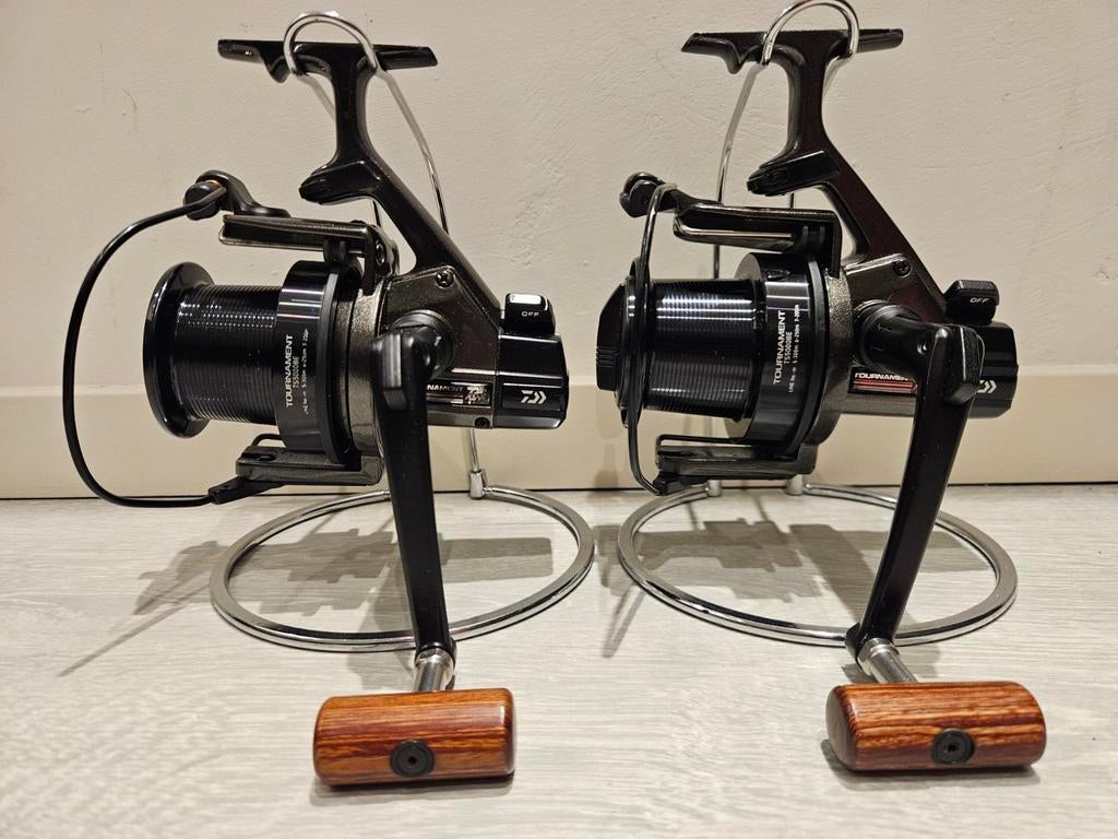 2 Daiwa Whisker Tournament TS5000BE SS3000, Ophalen of Verzenden, Zo goed als nieuw