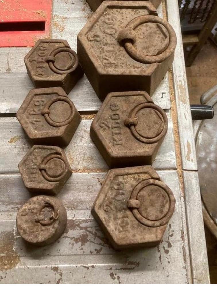 Bascule gewichten, Ophalen of Verzenden