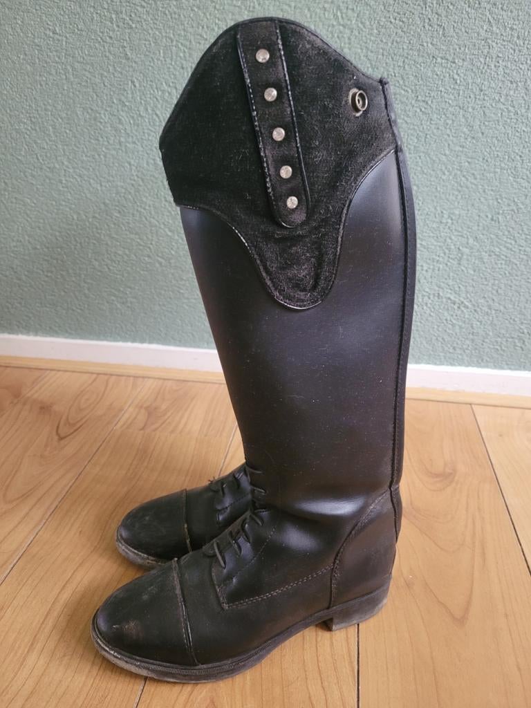 Nette Paardrijdlaarzen maat 36 met rits aan achterkant, Dieren en Toebehoren, Paardrijkleding, Ophalen, Dressuur, Schoeisel