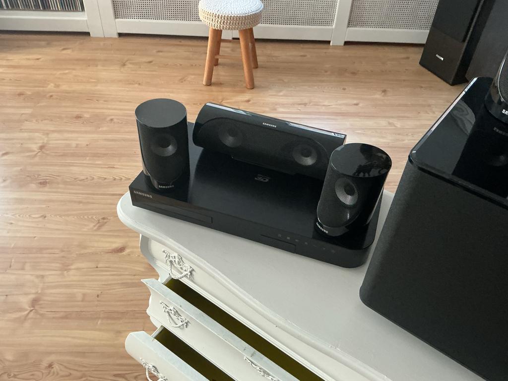 Samsung Blu-ray Home Cinema Set HT-J5500/XN, Gebruikt, Blu-ray-speler, 70 watt of meer, 5.1-systeem