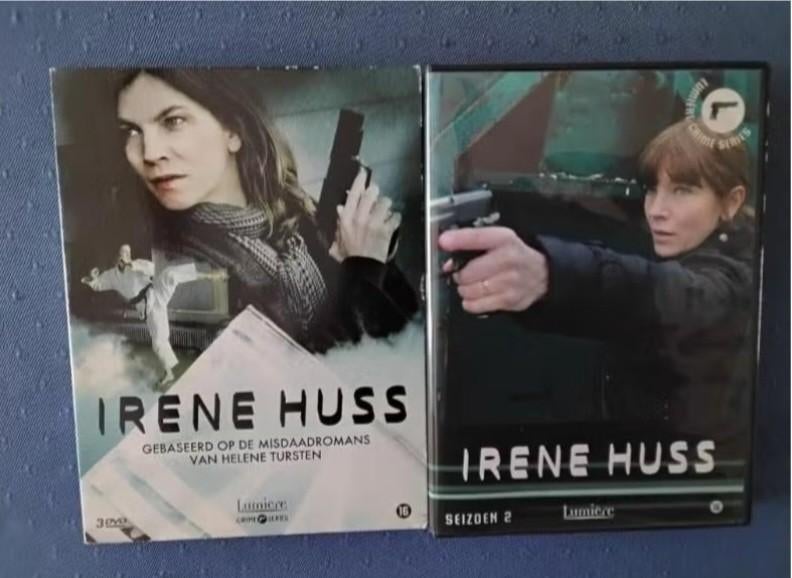 DVD Irene Huss seizoen 1 en 2, de complete serie (Lumière), Ophalen, Zo goed als nieuw, Vanaf 12 jaar, Boxset
