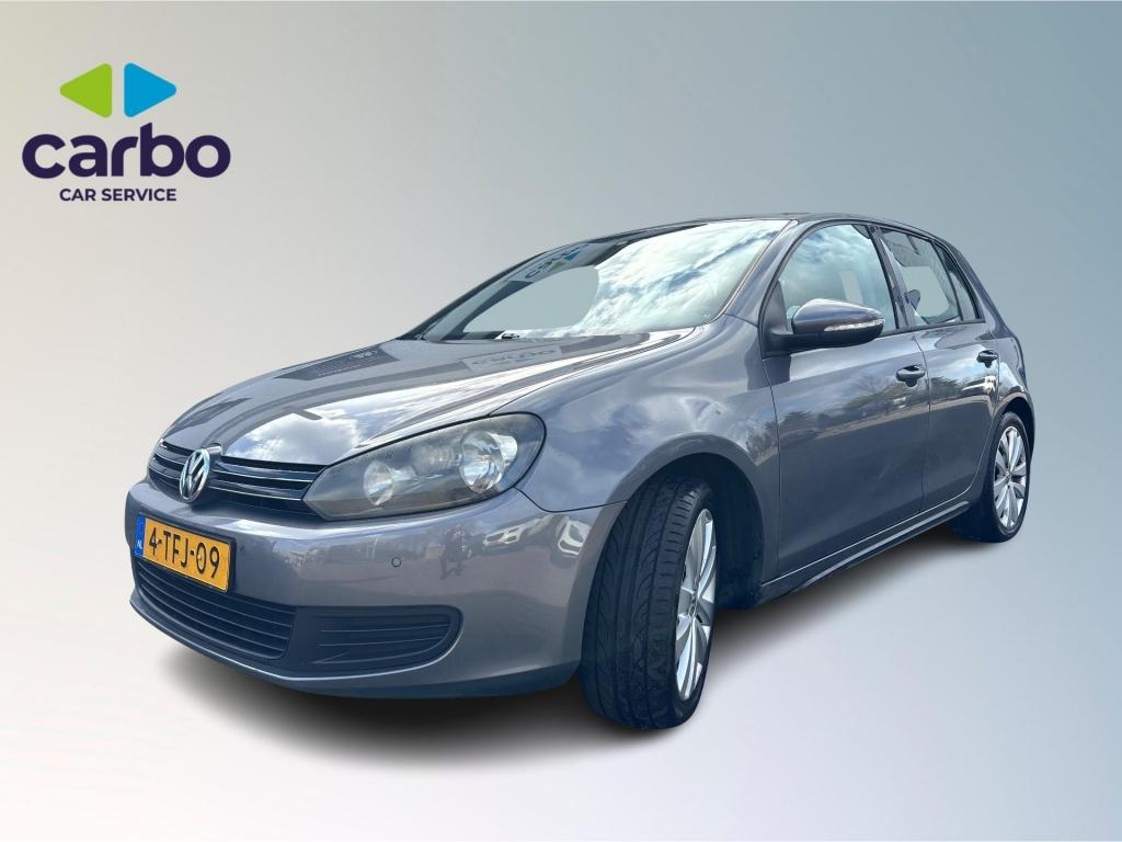 Volkswagen GOLF 1.4 TSI HIGHLINE - NIEUWE DIS.KETTING en APK, Euro 5, Gebruikt, 4 cilinders, Alcantara