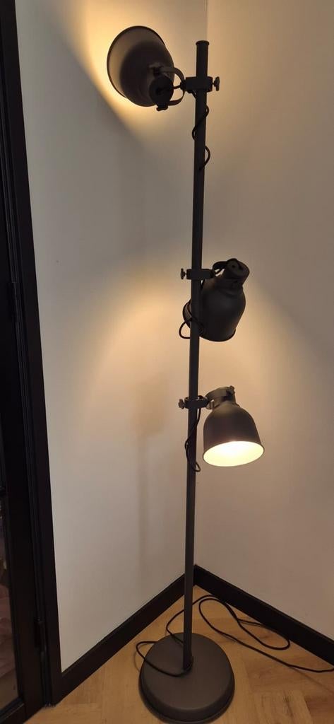 Antraciet staande lamp - ikea, Ophalen, Zo goed als nieuw, 150 tot 200 cm