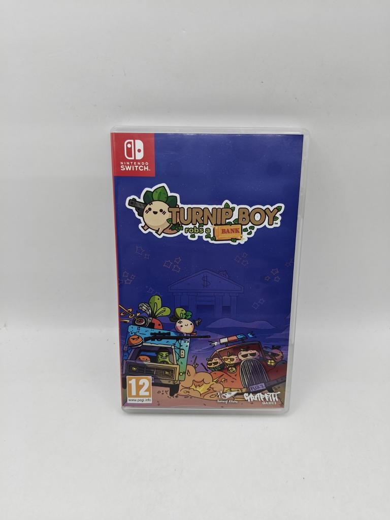 Turnip Boy Robs a Bank - Nintendo Switch, ., 1 speler, Ophalen of Verzenden, Zo goed als nieuw