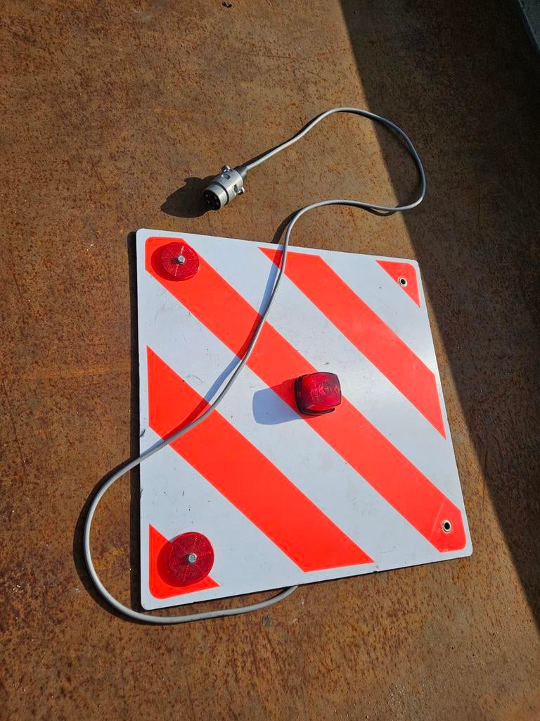 Markeringsbord lange lading bord aanhanger fiets markering, Auto diversen, Ophalen of Verzenden