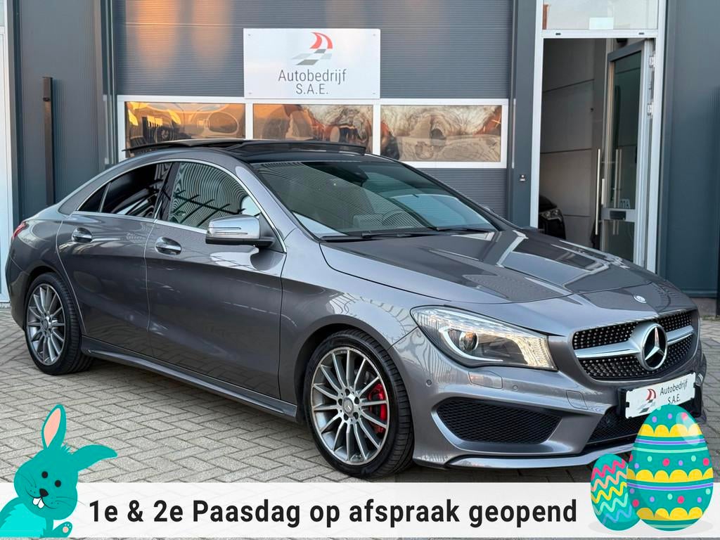 Mercedes-Benz CLA-klasse 200 AMG Line PANO MEMORY SFEER XENO, Gebruikt, Euro 6, 715 kg, Open dak