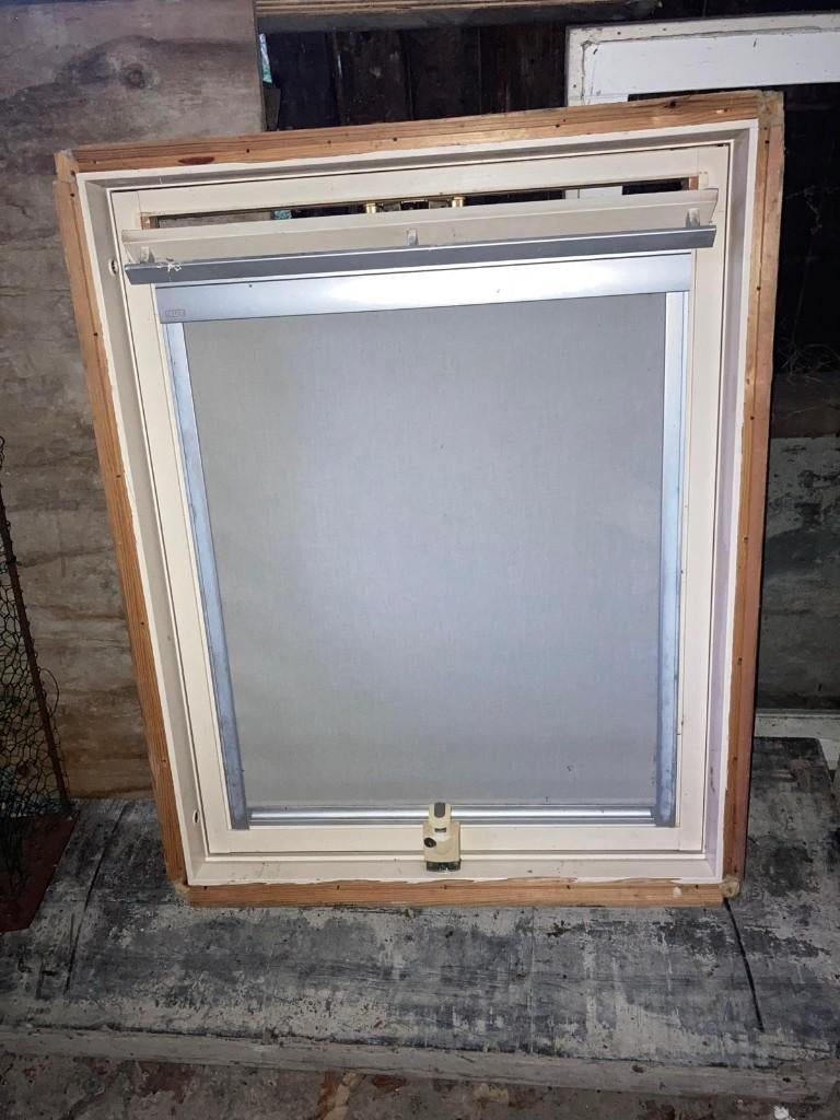 Gebruikt dakraam Velux, Ophalen