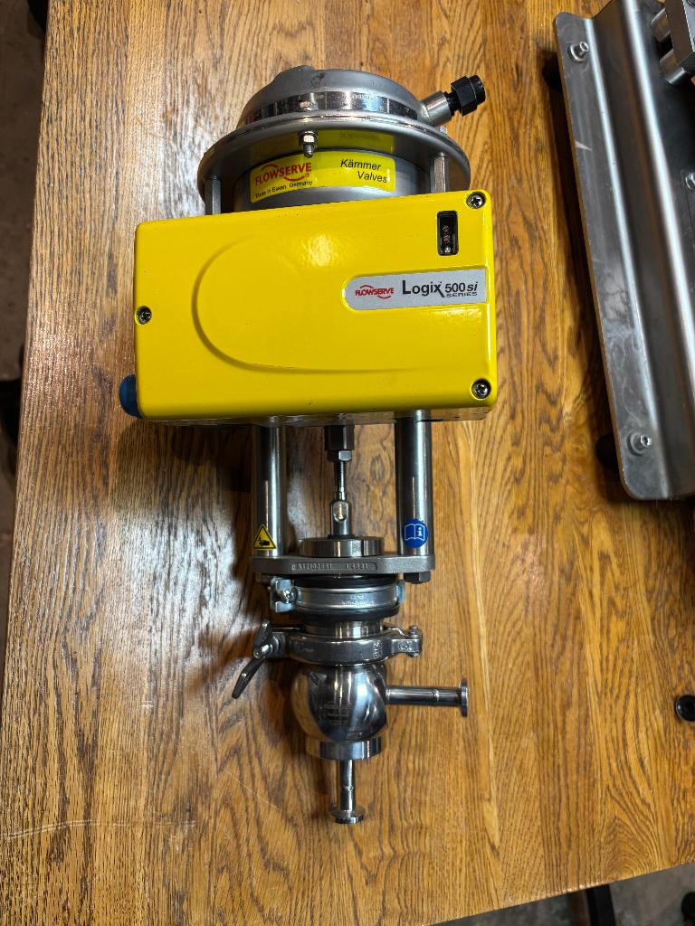 2 x Kämmer valve / Flowserve regel klep met actuator, Ophalen of Verzenden, Zo goed als nieuw