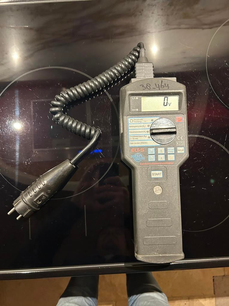 Nieaf Smitt ELT-S aardcircuitweerstandmeter, Gebruikt, Nieaf smitt, Geen id, Elektriciteit