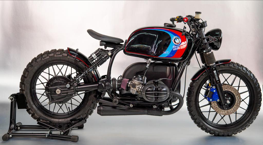 BMW R80 Scrambler - Nostalgic-Art Retro BMW Motorsport, Motoren, 2 cilinders, Particulier, Meer dan 35 kW, LED Verlichting