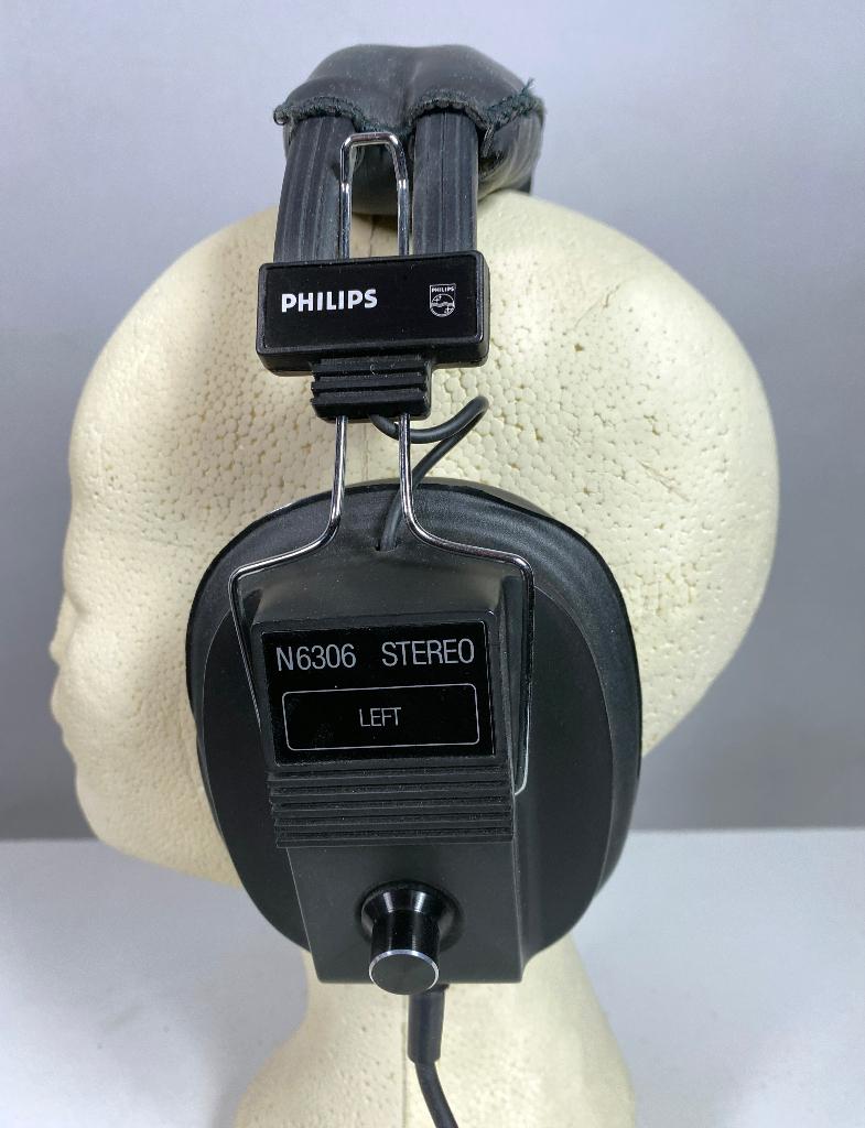 Koptelefoon Philips N6306 vintage, Audio, Tv en Foto, Koptelefoons, Ophalen, Gebruikt, Over oor (circumaural), Philips