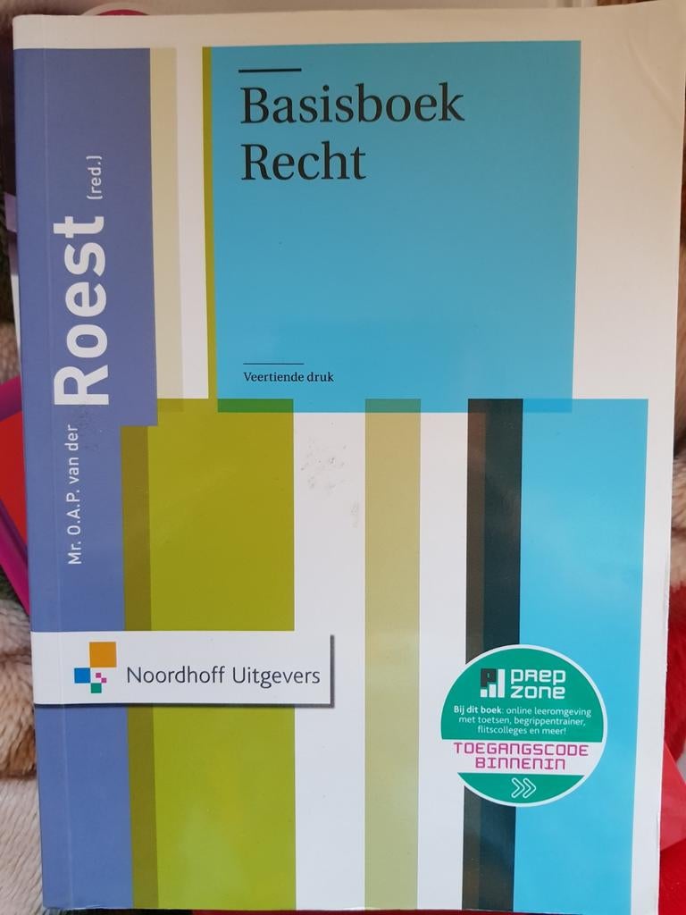 Te koop Basisboek Recht!, Boeken, Ophalen of Verzenden, Nieuw, Economie en Marketing, Noordhoff Uitgevers