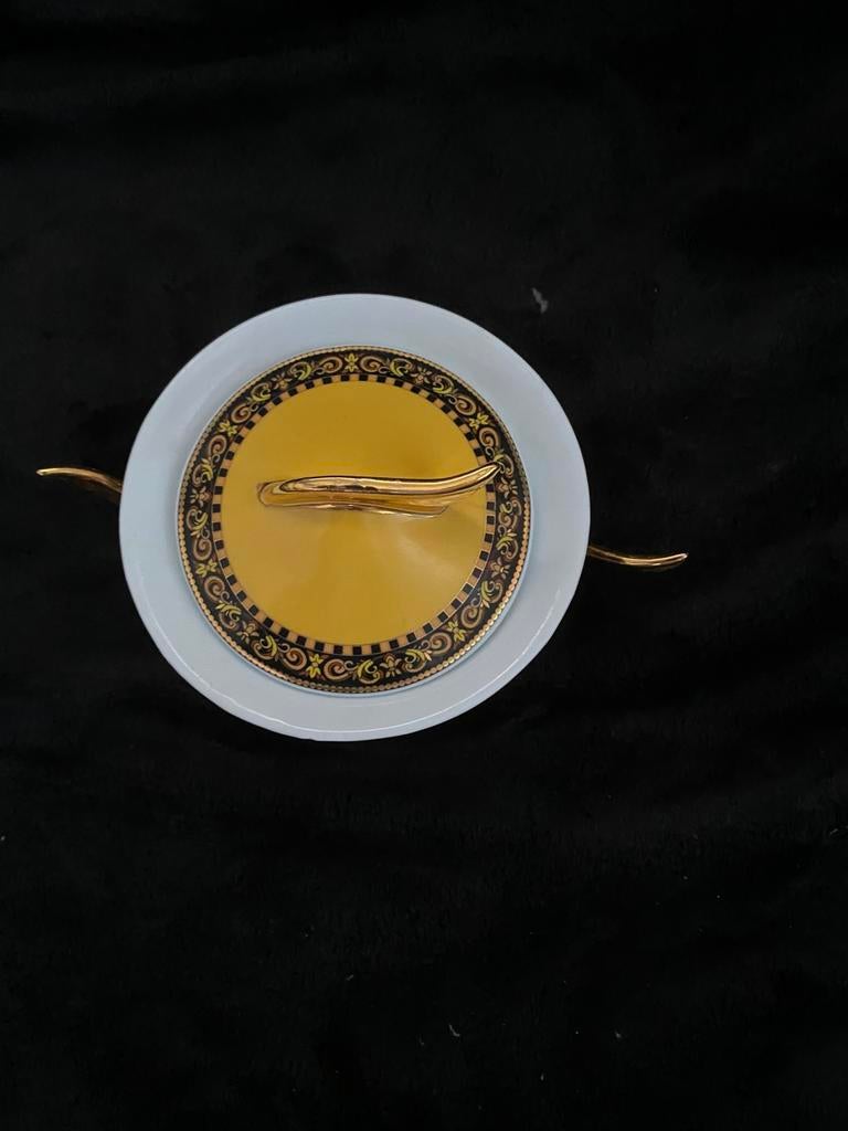 Servies Versace Barocco, Huis en Inrichting, Ophalen of Verzenden, Zo goed als nieuw, Bord(en), Overige stijlen