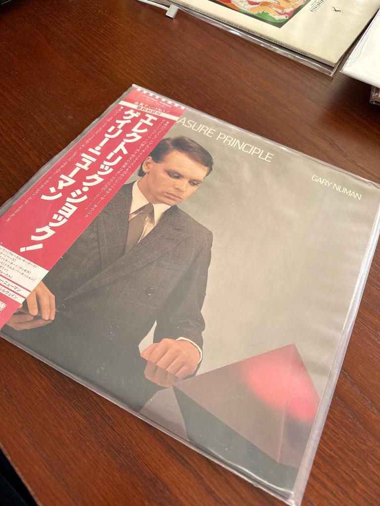 Gary Numan - The Pleasure Principle (zeldzame Japan press), Gebruikt, Limited edition, 1980 - 1989, Ophalen of Verzenden