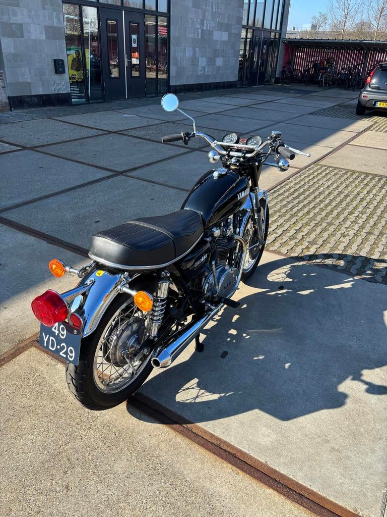 Yamaha XS650 1975 Volledig Gerestaureerd Belastingvrij, 2 cilinders, Motorrijbewijs A, Particulier, Meer dan 35 kW
