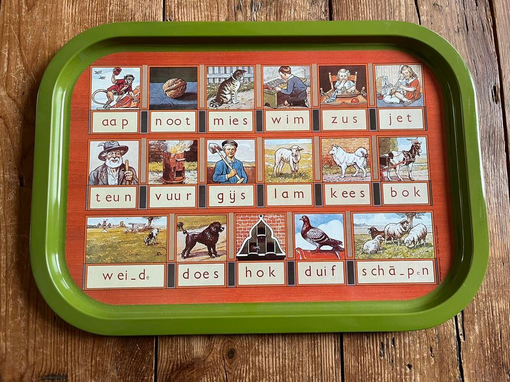 Nieuw Aap noot mies dienblad van metaal, Ophalen of Verzenden, Nieuw, Overige vormen, Metaal