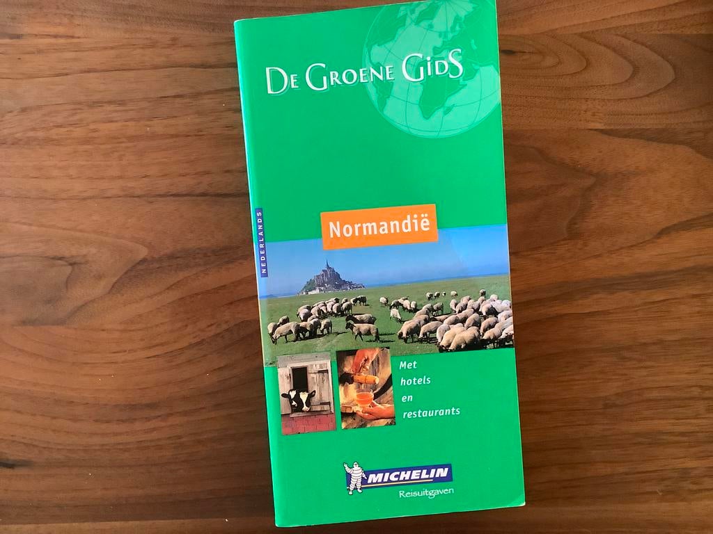 Normandie Frankrijk 478pg Michelin reisgids oa Kanaaleiland, Ophalen of Verzenden, Zo goed als nieuw, Europa, Reisgids of -boek