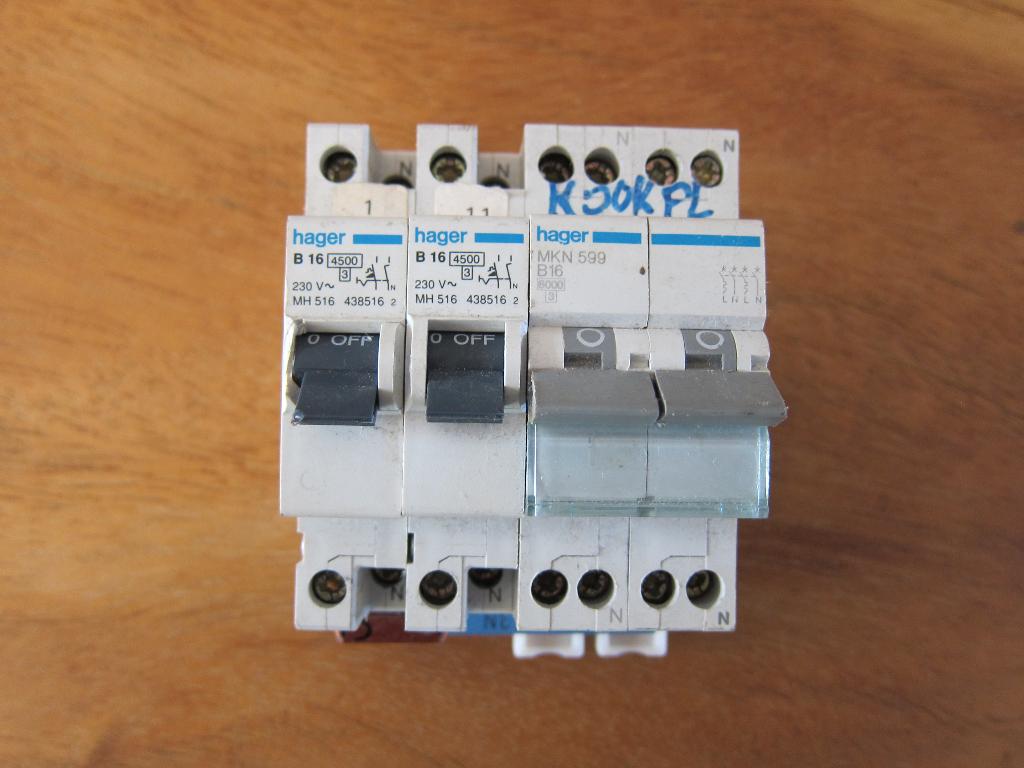 Hager installatie automaat, Ophalen, Gebruikt, Overige typen