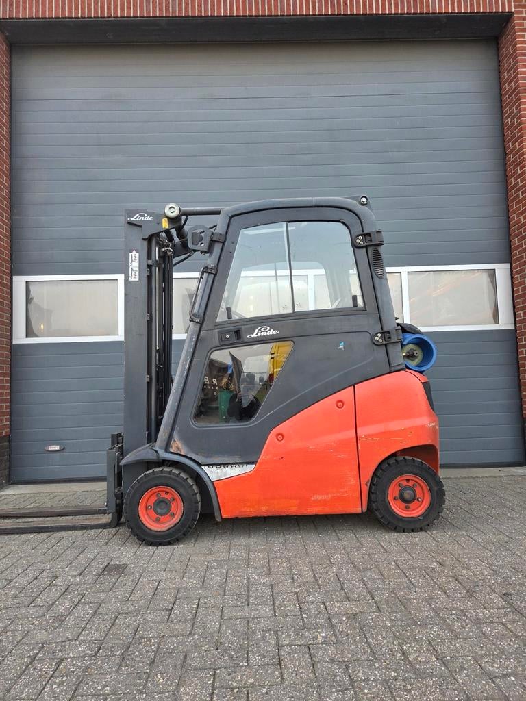 Heftruck Linde H16T-01 Triplex Sideshift Freelift 4000 mm, LPG, Linde, Heftruck, Ophalen of Verzenden