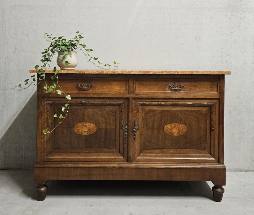 ➡️OPRUIMING Antieke Art Deco commode vintage dressoir kast, Ophalen of Verzenden