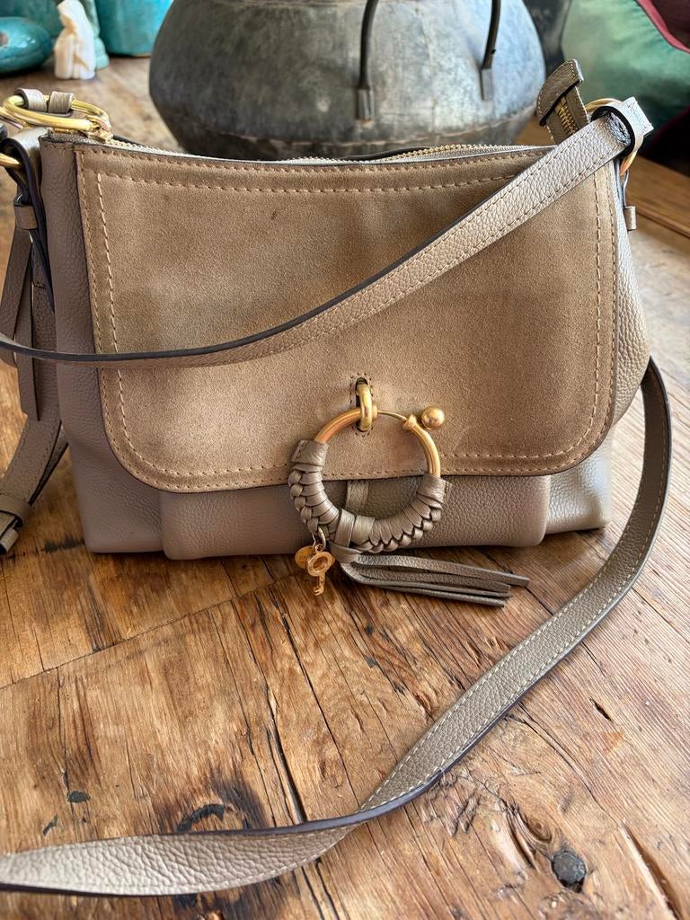 Chloé Tas - Taupe/Beige, Overige merken, Gebruikt, Beige, Ophalen of Verzenden