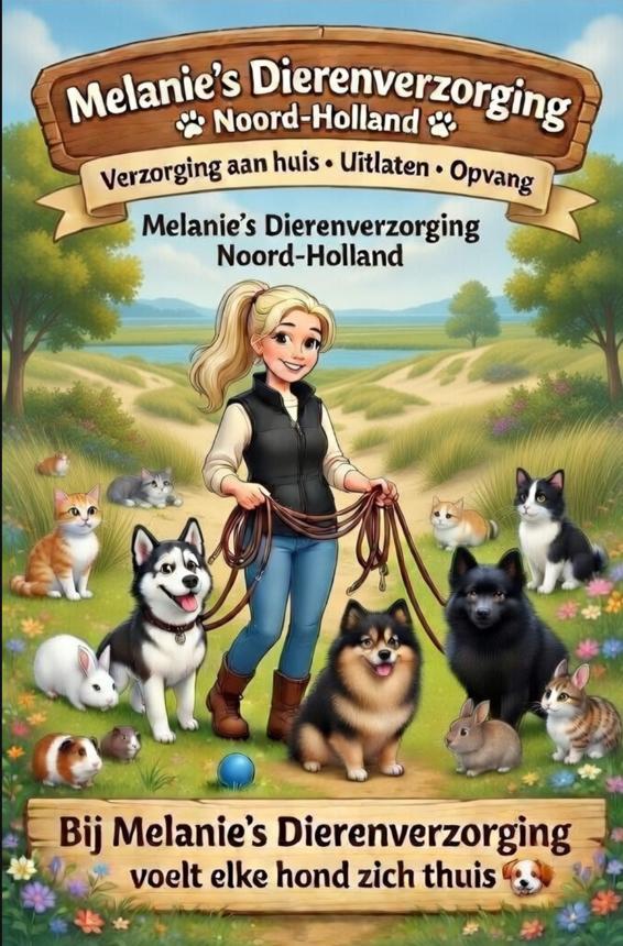Dierenverzorging aan huis - uitlaten - oppas en opvang, Dieren en Toebehoren, Ophalen of Verzenden, Zo goed als nieuw