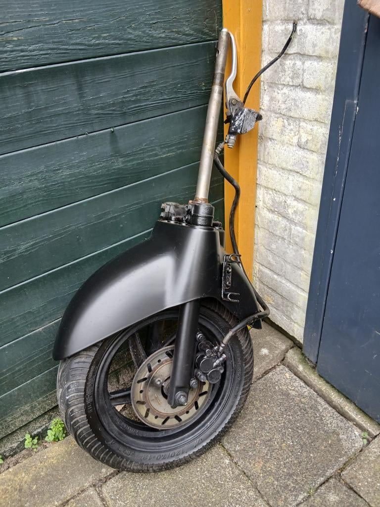 Sym Fiddle 2 voorvork, Ophalen, Gebruikt, Frame, Sym