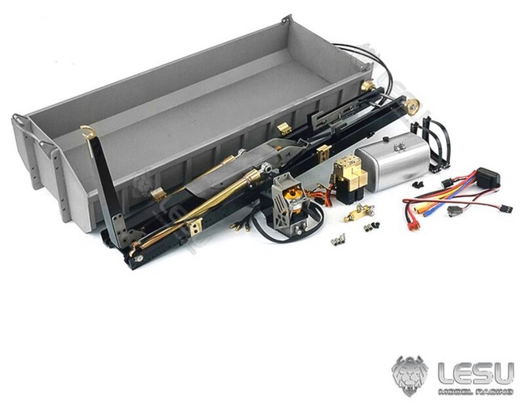 Lesu RC container haakarm afzetsysteem  1/14 Kit, Hobby en Vrije tijd, Modelbouw | Radiografisch | Auto's, Ophalen of Verzenden