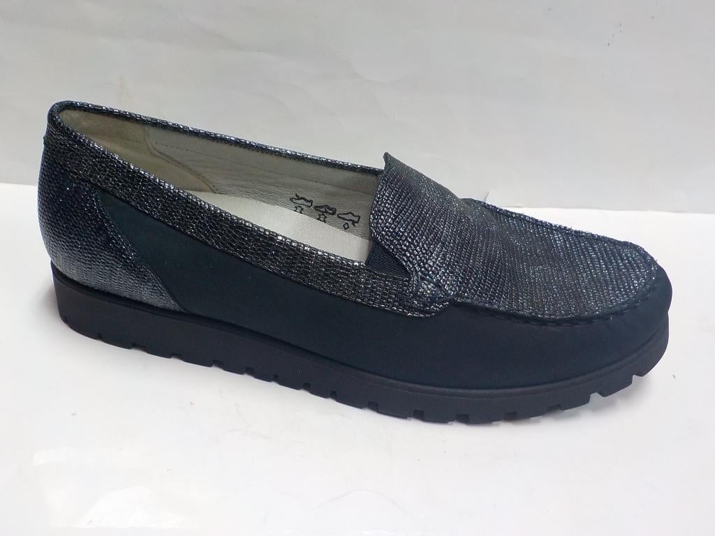 Donkerblauwe mocassin Waldläufer maat 42, Kleding | Dames, Schoenen, Blauw, Instappers, Nieuw, Ophalen of Verzenden