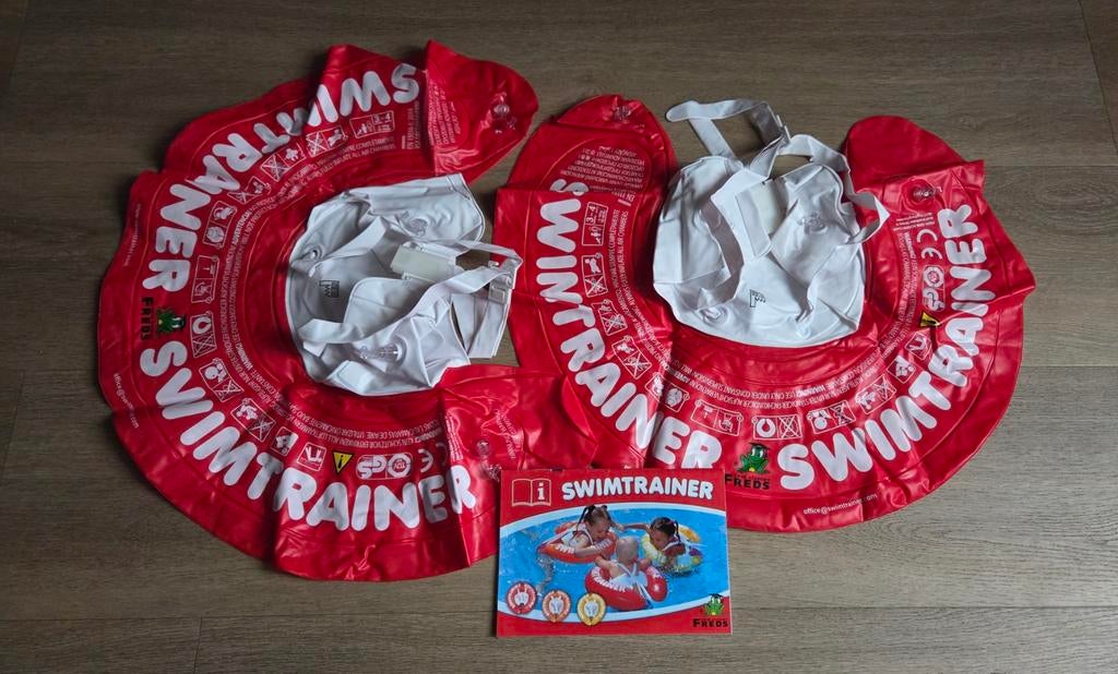 2x Swimtrainer Rood - 6-18 kg - Zwemband voor baby's/peuters, Ophalen, Nieuw, Jongen of Meisje