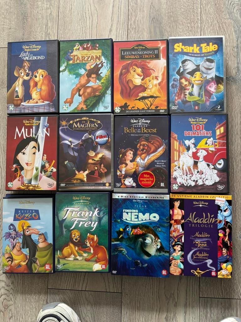 35 Disney dvds div. Titels €75, Cd's en Dvd's, Alle leeftijden, Ophalen, Zo goed als nieuw