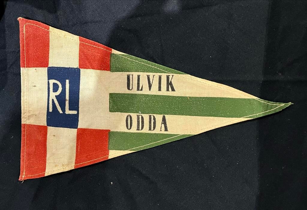 Zelzaam vlaggetje S.S Slamat Rotterdamsche Lloyd, Verzamelen, Ophalen of Verzenden, Gebruikt, Motorboot, Overige typen