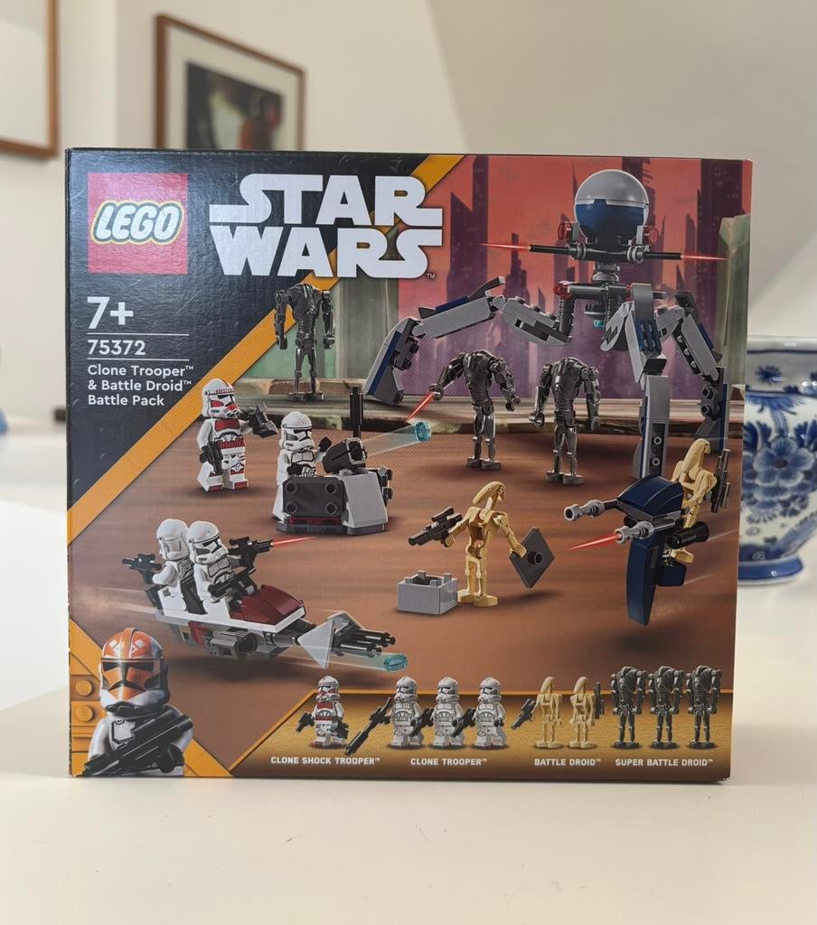 Lego star wars bouwpakket, Verzamelen, Ophalen of Verzenden, Zo goed als nieuw, Actiefiguurtje