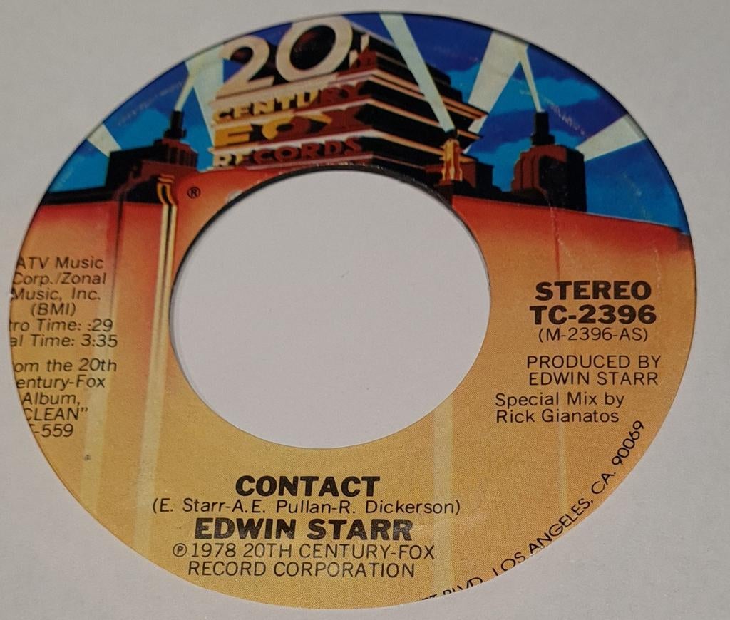 EDWIN STARR - CONTACT, Ophalen of Verzenden, Gebruikt