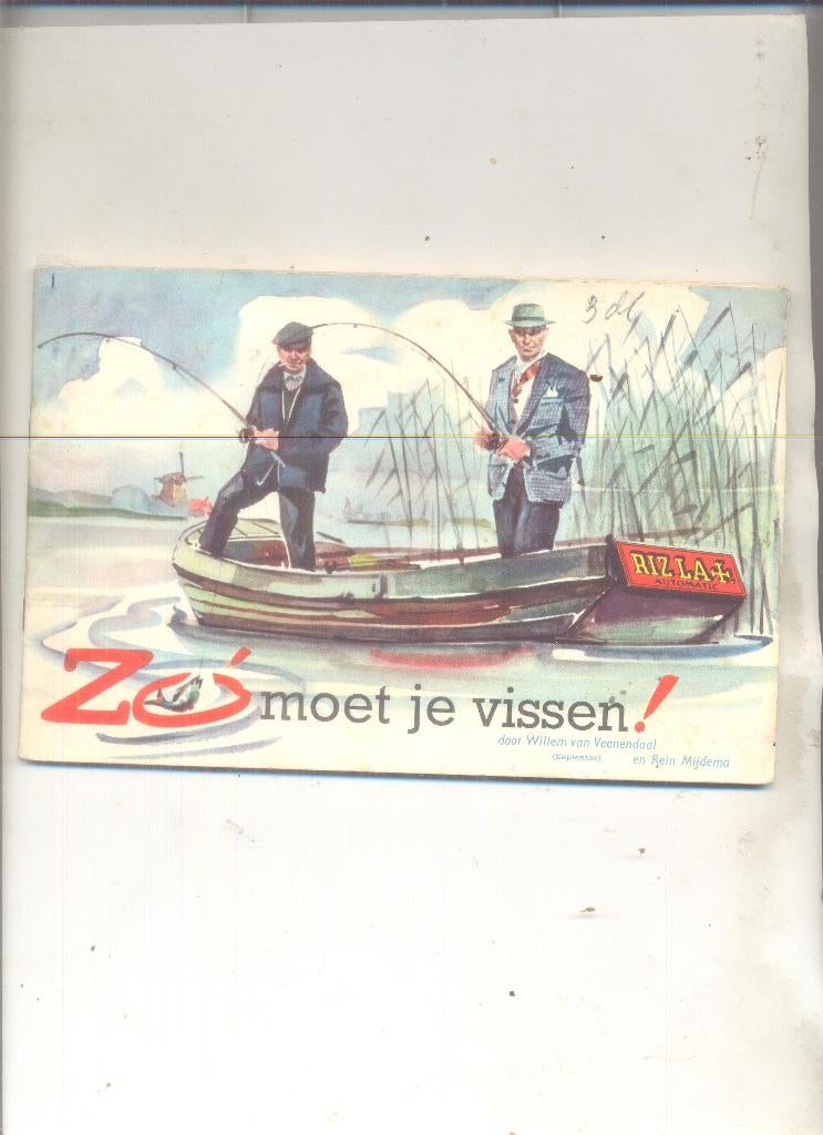 Zo moet je vissen ! RIZLA +, Verzenden, Zo goed als nieuw