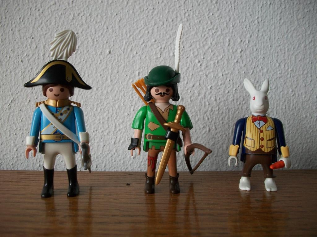 Robin Hood / Gardist / Paashaas Figures serie 27 poppetjes, Kinderen en Baby's, Speelgoed | Playmobil, Ophalen of Verzenden, Nieuw