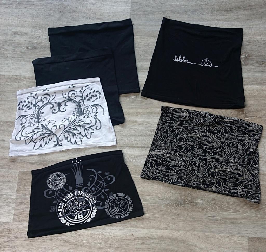 Buikbanden maat S/M 6 stuks, Overige kleuren, Buikband, Ophalen of Verzenden, Maat 36 (S)