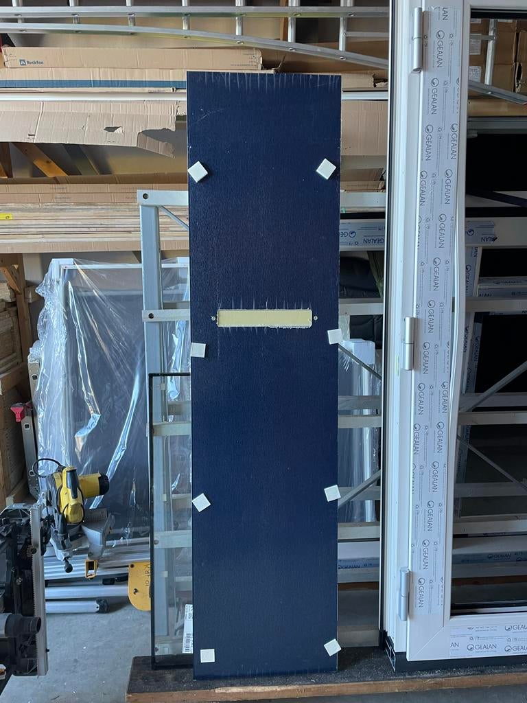 Nieuwe Kunststof Voordeur met Kozijn, Ophalen, Kunststof, 80 tot 100 cm, Nieuw