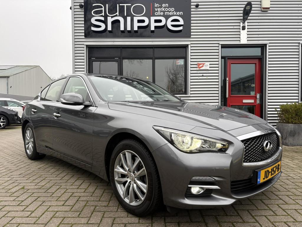 Infiniti Q50 2.0t Business Premium 211 PK -AUTOMAAT-VOLLEDER, Auto's, Infiniti, Automaat, Achterwielaandrijving, Gebruikt, 4 cilinders