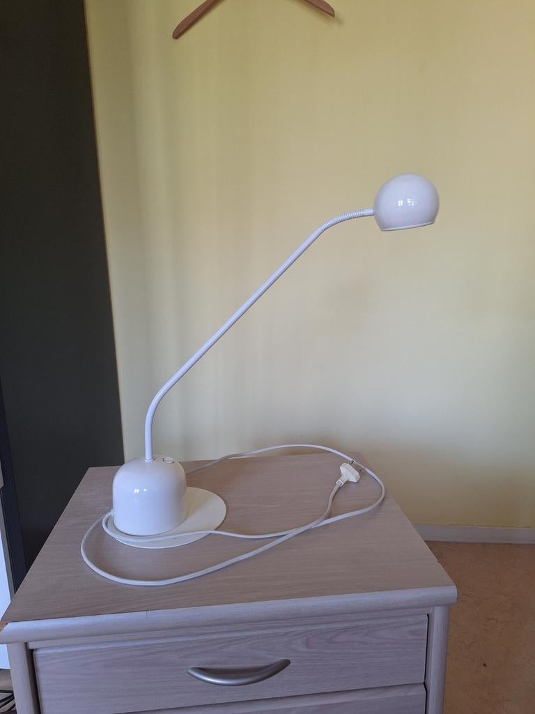 Simpele metalen bureaulamp, Ophalen, Gebruikt, Metaal, Minder dan 50 cm