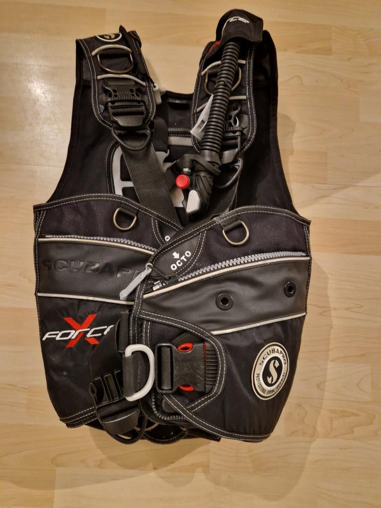 Scubapro X-Force BCD maat S, Ophalen of Verzenden, Zo goed als nieuw, Trimvest of Wing