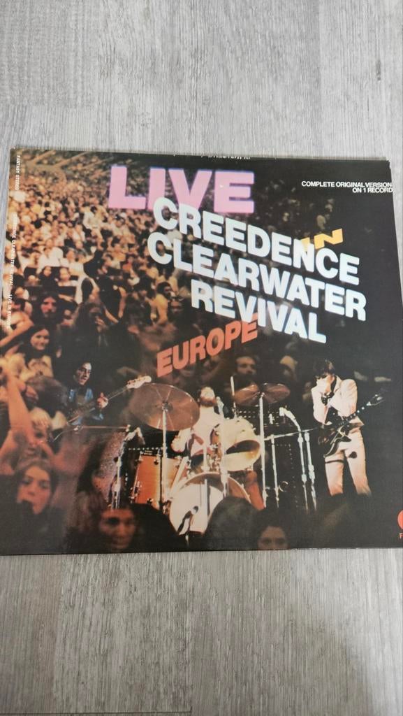 Creedence Clearwater Revival - Live in Europe vinyl, Cd's en Dvd's, Vinyl | Rock, Ophalen of Verzenden