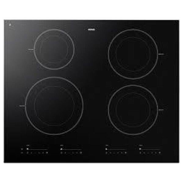 ATAG Inductiekookplaat 80cm, 4 zones, Perilex, topstaat, Zo goed als nieuw, Inbouw, Inductie, 4 kookzones