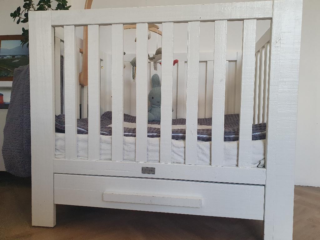 box 'coming kids salty' met lade en incl. matras, Kinderen en Baby's, Boxen, Ophalen, Gebruikt, Rechthoekig, In hoogte verstelbaar