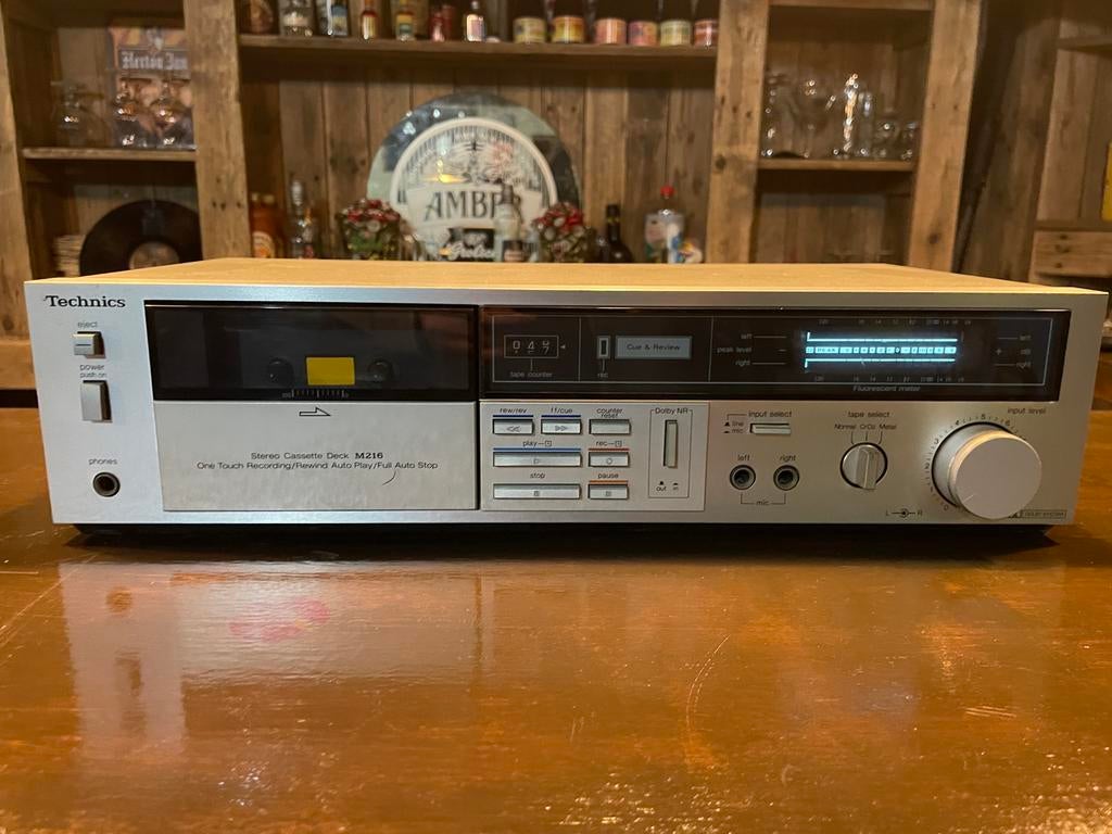 Technics Stereo Cassette Deck M216, Ophalen of Verzenden, Enkel, Overige merken, Tiptoetsen