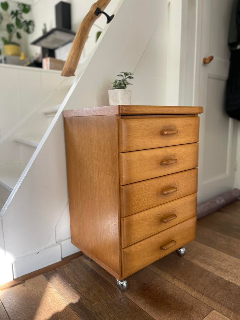 Vintage kastje jaren 60, Ophalen, Mid-century, design, vintage, jaren 60, Minder dan 50 cm, Gebruikt