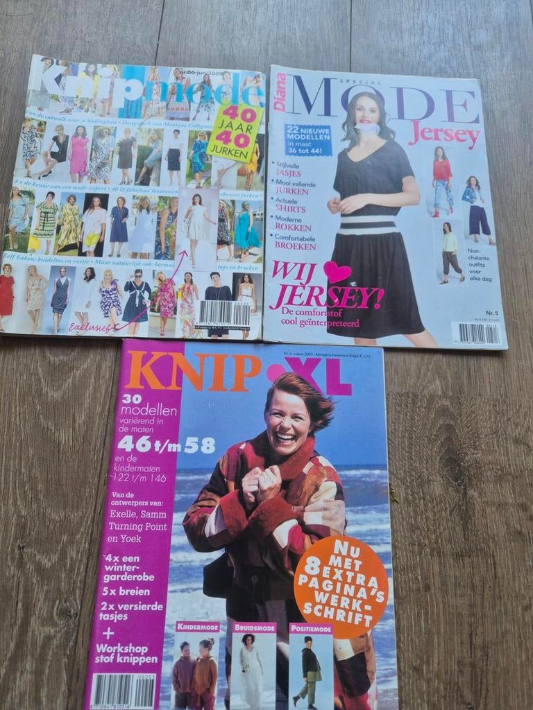 Knipmode juni 2009, diana mode, knip XL, Ophalen of Verzenden, Zo goed als nieuw, Vrouw, Knipmode