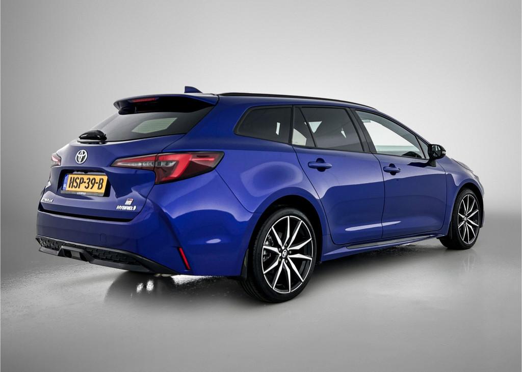 Toyota Corolla Touring Sports Hybrid 140 GR Sport | Navigati, Auto's, Toyota, 12 maanden, 450 kg, 4 cilinders, Blauw