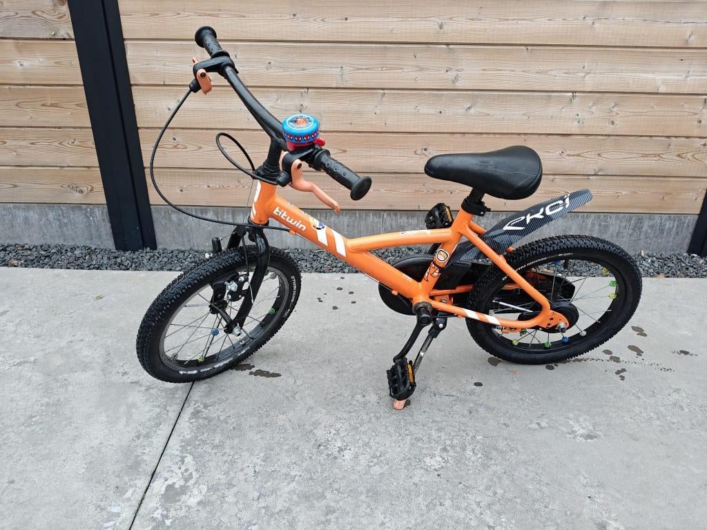 Btwin fiets 16 inch, Ophalen, Gebruikt, 16 tot 20 inch, BTWIN