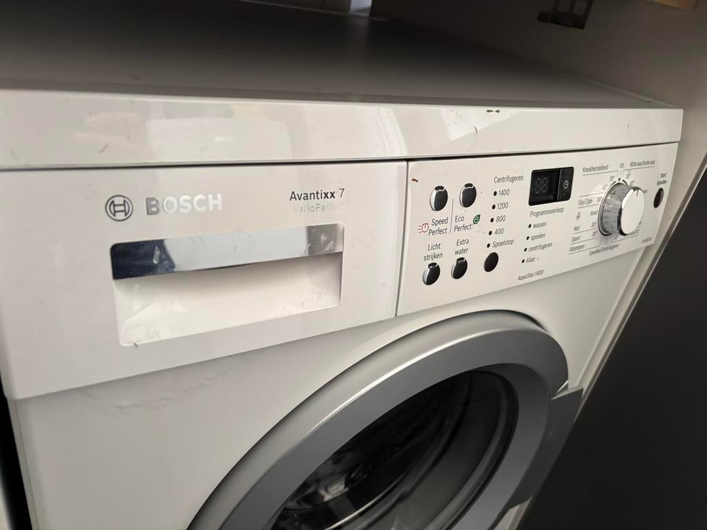 Bosch Avantixx 7 Wasmachine - 7kg, 1400 toeren, Witgoed en Apparatuur, Ophalen, Gebruikt, Voorlader, Kort programma